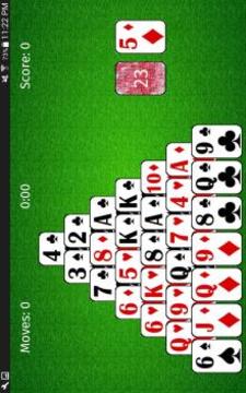 Pyramid Solitaire Free - Classic Card Game游戲截圖3