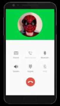 Fake Call From Spiderman Prank游戲截圖1