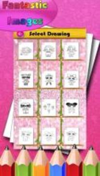 How to color Lol Surprise Dolls游戲截圖2