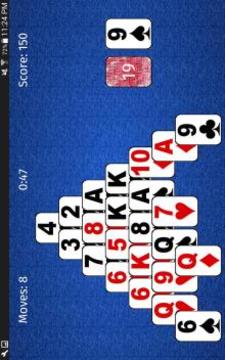 Pyramid Solitaire Free - Classic Card Game游戲截圖2