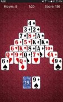 Pyramid Solitaire Free - Classic Card Game游戲截圖5