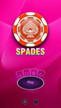 Spades Card Game Classic Plus游戲截圖1