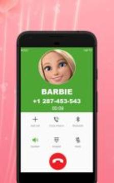 Barbie princess Fashion Doll Call Simulator游戲截圖2