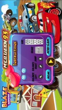 Blaze With Monster Machines VS McQueen Lightning 3游戲截圖3