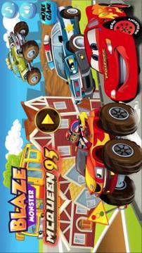 Blaze With Monster Machines VS McQueen Lightning 3游戲截圖2