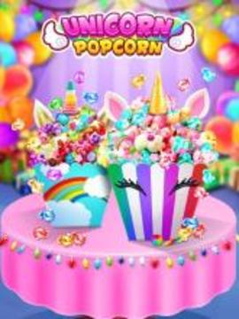 Unicorn Food - Rainbow Popcorn Party游戲截圖4