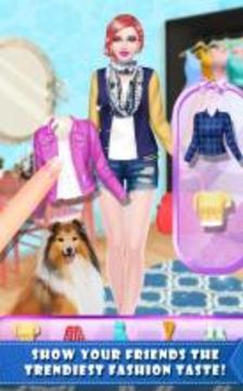 Fun Pet Day: BFF Fashion Salon游戲截圖2