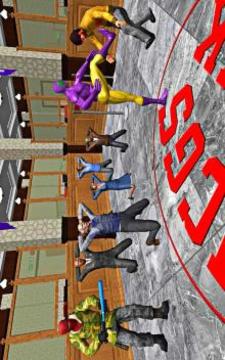 Spider Hero Terrorist Action Rope Superhero Rescue游戲截圖1