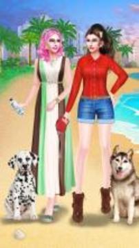Fun Pet Day: BFF Fashion Salon游戲截圖1