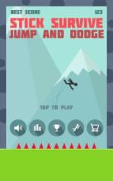Stickman Survive: Jump and Dodge游戲截圖1
