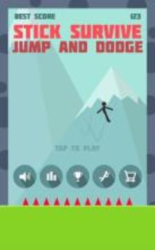 Stickman Survive: Jump and Dodge游戲截圖4