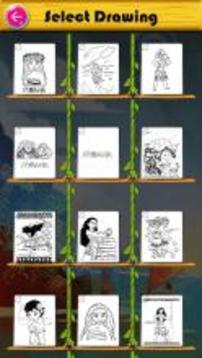 Princess Vaian Maona Coloring book游戲截圖2