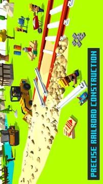 Construct Railroad Euro Train游戲截圖3