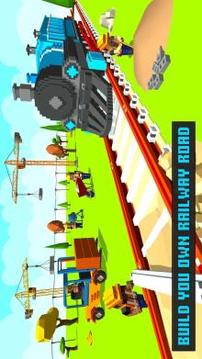 Construct Railroad Euro Train游戲截圖4