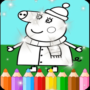 Paint Peppa Pig游戲截圖1