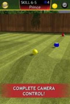 Virtual Lawn Bowls Lite游戲截圖4