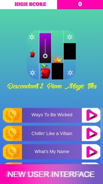 Descendants 2 Piano Magic Tiles游戲截圖4