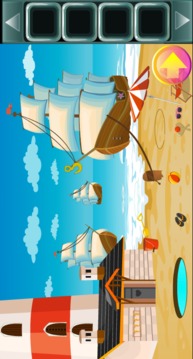 Caribbean Pirate Girl Rescue Game Kavi - 188游戲截圖1