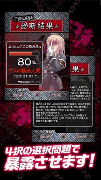 無料診斷心理テスト　ゲスの極み診斷游戲截圖4
