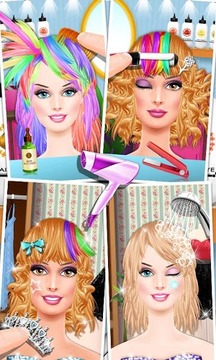 Fashion Girls Hair Salon Game游戲截圖3