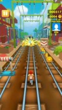 Bus Subway Surf: City Rush游戲截圖3