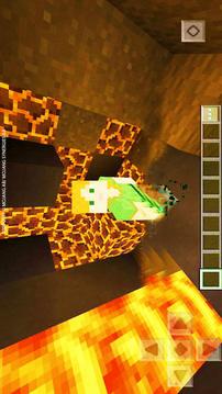 Volcano RUN parkour Map for MCPE Craft游戲截圖2