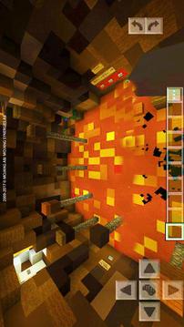Volcano RUN parkour Map for MCPE Craft游戲截圖5