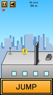 樓頂狂奔:Building Run游戲截圖1