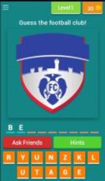 Logo Quiz - Indian Football **游戲截圖1