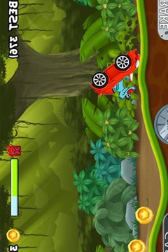 Oggy Hill Climb Car Racing游戲截圖2