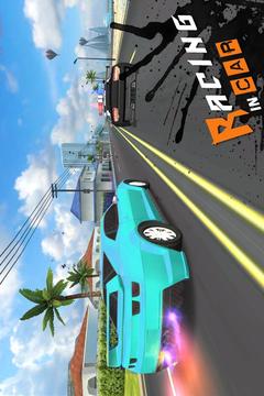 Racing In Car City Traffic游戲截圖3