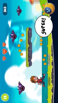 Super Zak Storm Adventure Rush Dash Pirate游戲截圖1