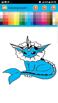 Coloring book for PokemOnster Fans游戲截圖1