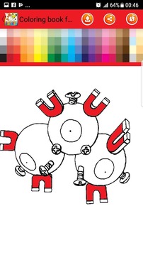 Coloring book for PokemOnster Fans游戲截圖4