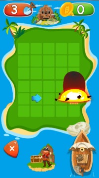 Free Bitcoin Miner For The Pirate treasure Game游戲截圖1