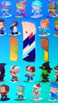 Blocky Snowboarding游戲截圖2