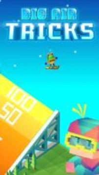 Blocky Snowboarding游戲截圖4
