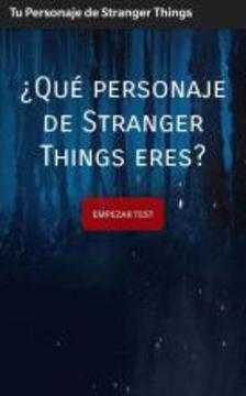 Tu personaje de Stranger Things游戲截圖1