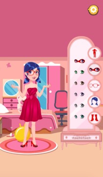 The Marvelous Ladybug Quin Dress up Party Game游戲截圖1