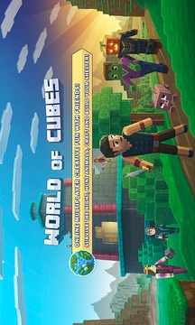 World of Cubes Survival Craft游戏截图1