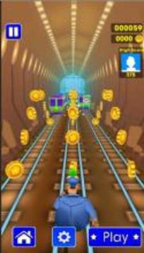 Subway Surf Train Hours游戲截圖3