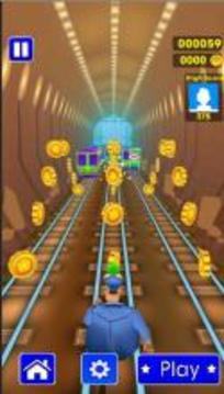 Subway Surf Train Hours游戏截图3