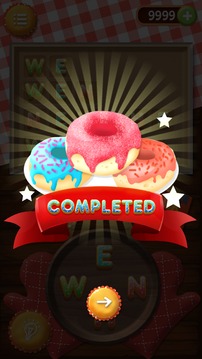 Word Donut 2018- Brain Puzzle Game游戲截圖5