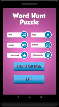 Word Hunt Puzzle - Word Finder游戲截圖2