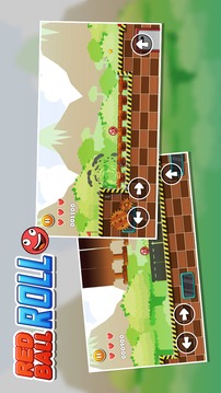 Red Roll Ball Adventure - Jump Ball New Adventure游戲截圖3