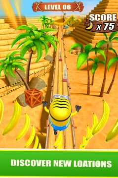 Banana Minion Adventure : Castle Legends Rush 3D游戲截圖3