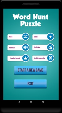 Word Hunt Puzzle - Word Finder游戲截圖1