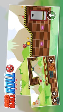 Red Roll Ball Adventure - Jump Ball New Adventure游戲截圖1