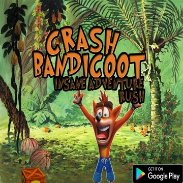 http://Crash Bandicoot Run//游戲截圖2