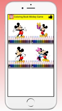 Coloring Book Mickey of Minnie游戲截圖4